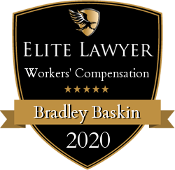 Elite Lawyer Worker's Compensation Bradley Baskin 2020.