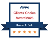 Avvo Clients' Choice Award 2025